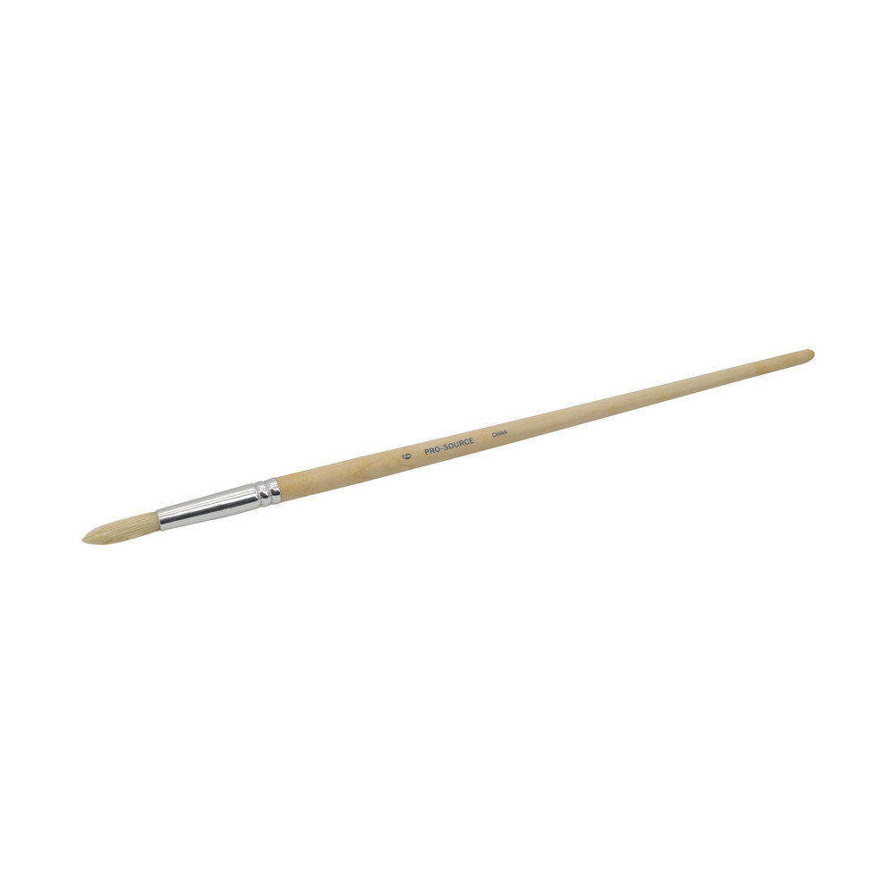 PRO-SOURCE Artist Brush: #3 Industry Size, 3/16" Wide, Boar & Pig - AUB03-10