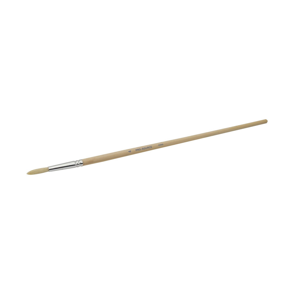 PRO-SOURCE Artist Brush: #3 Industry Size, 3/16" Wide, Boar & Pig - AUB03-10