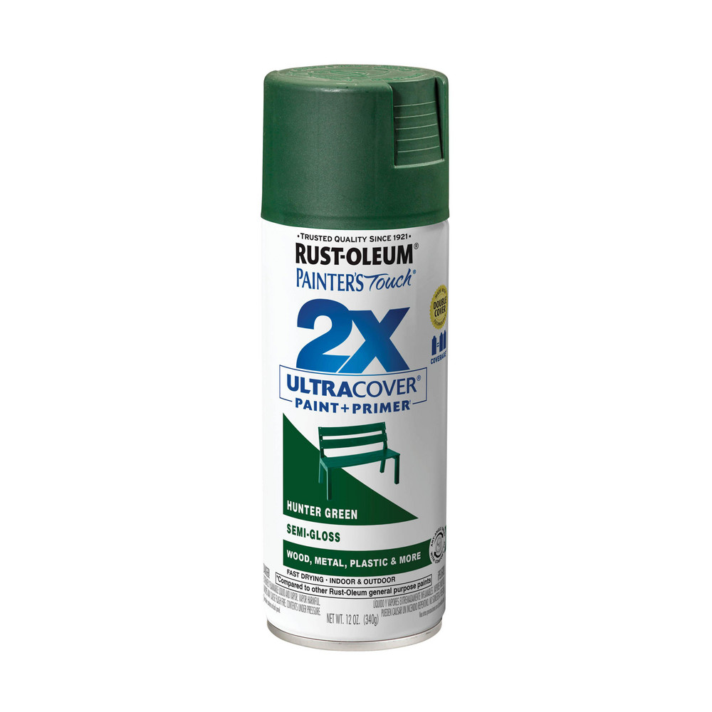 Krylon Craft Spray Paint: Glow Green, Semi-Gloss, 6 oz - K03150007