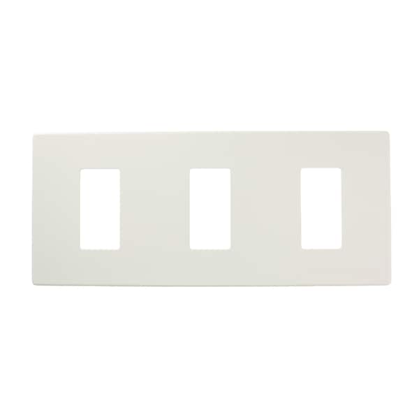 Leviton Dimmer Switch Renii Plate-0N3W0Fn-Wht - AWP00-3W