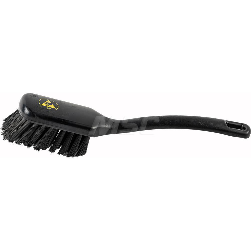 LPD ESD/Antistatic Curved handle utility brush, 47(W) x 270(L) mm - C10201