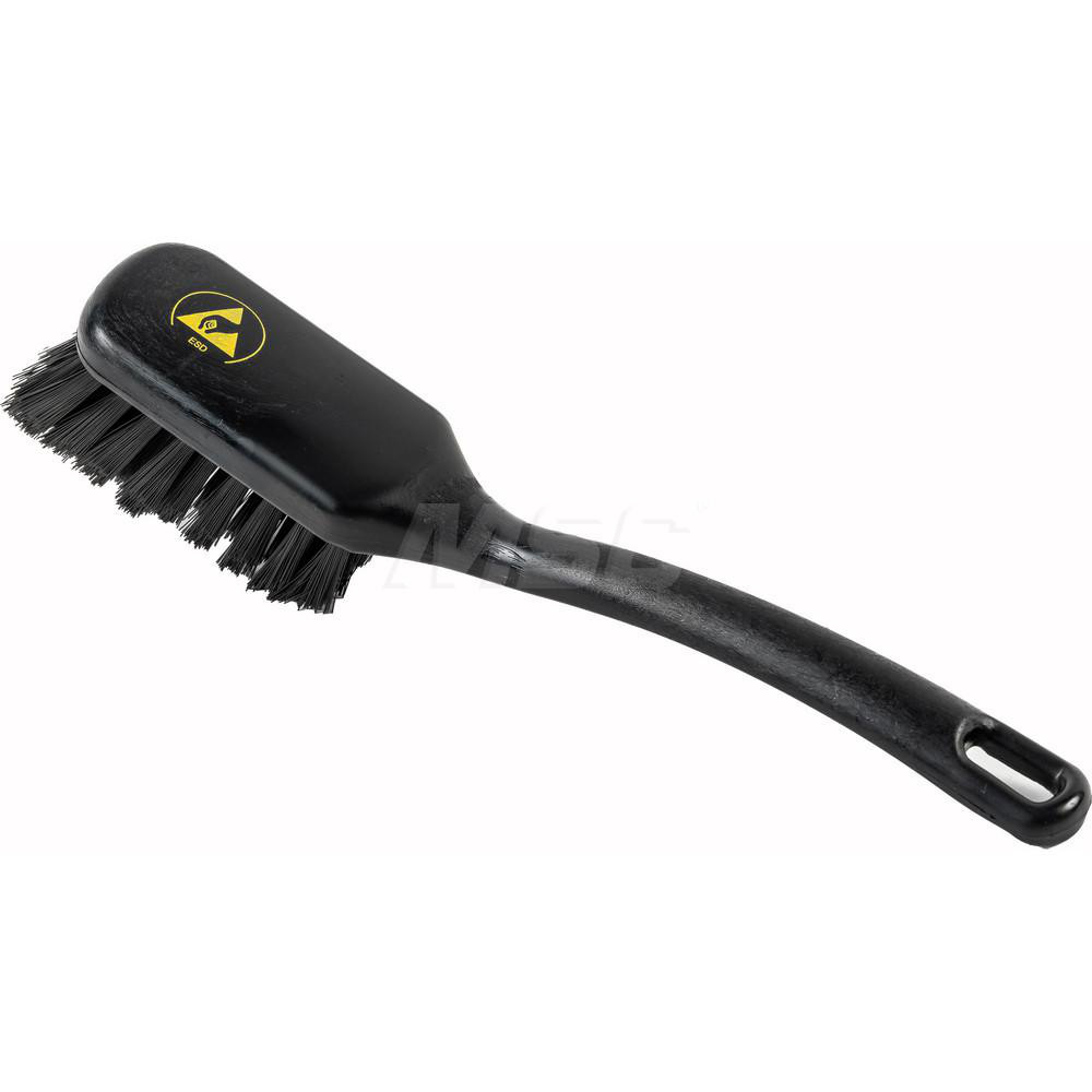 LPD ESD/Antistatic Curved handle utility brush, 47(W) x 270(L) mm - C10201