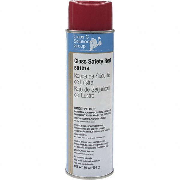 Made in USA Striping Spray Paint: Safety Green, Gloss - BD1213-1