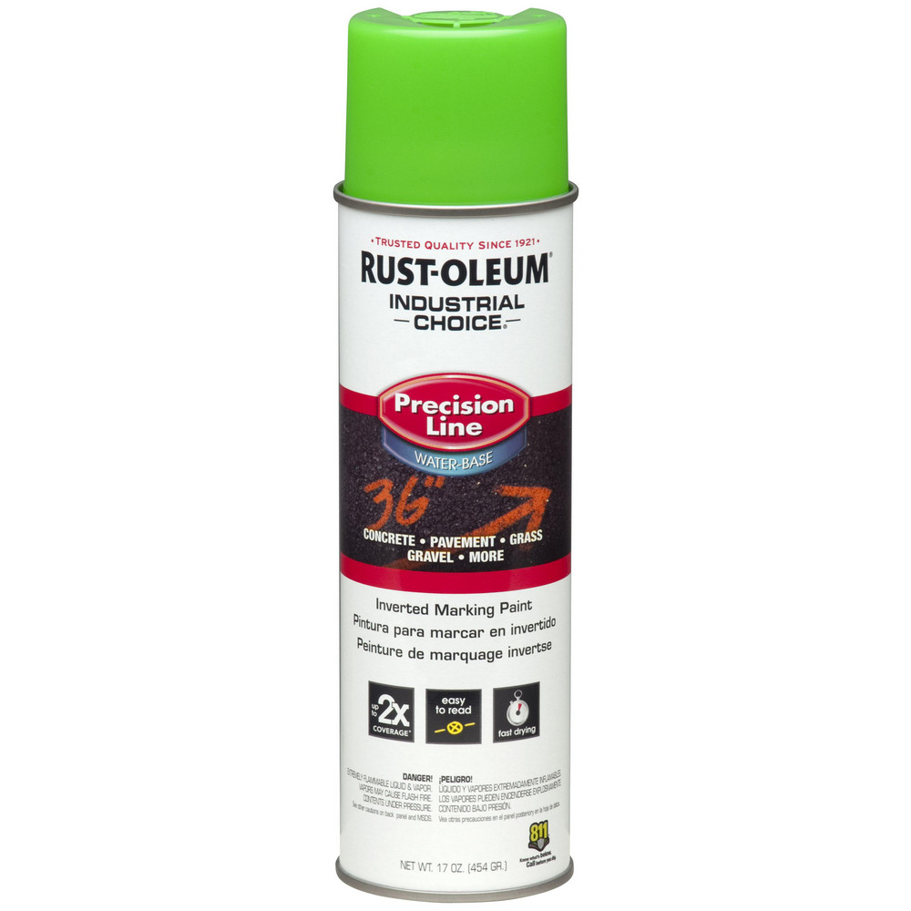 Made in USA Striping Spray Paint: Safety Green, Gloss - BD1213-1