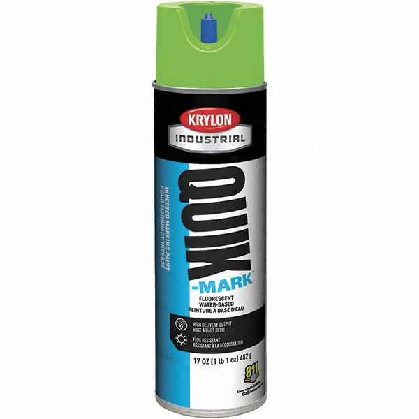 Made in USA Striping Spray Paint: Safety Green, Gloss - BD1213-1