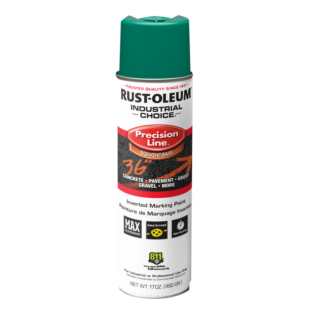 Made in USA Striping Spray Paint: Safety Green, Gloss - BD1213-1