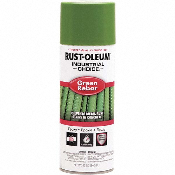 Made in USA Striping Spray Paint: Safety Green, Gloss - BD1213-1