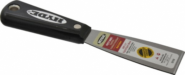 Hyde Tools Putty Knife: Stainless Steel, 1-5/16" Wide - 01240