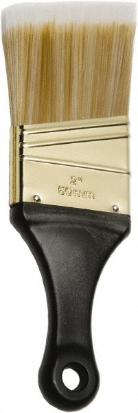 CGW Abrasives Paint Brush: 3" Wide, Brown China Bristle, Natural Bristle - 60229