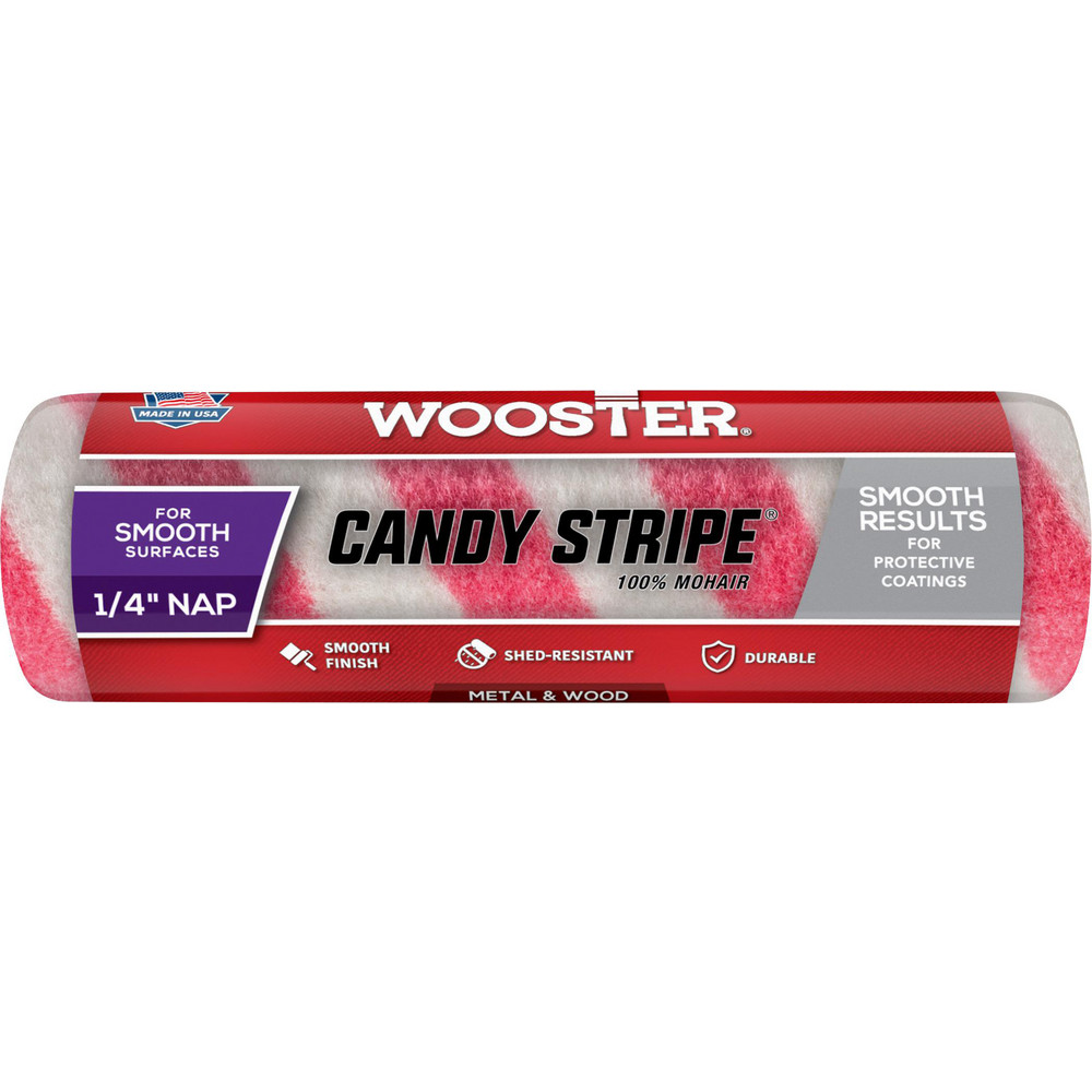 Wooster Brush Paint Roller Cover: 1/4" Nap, 7" Wide - R763-7