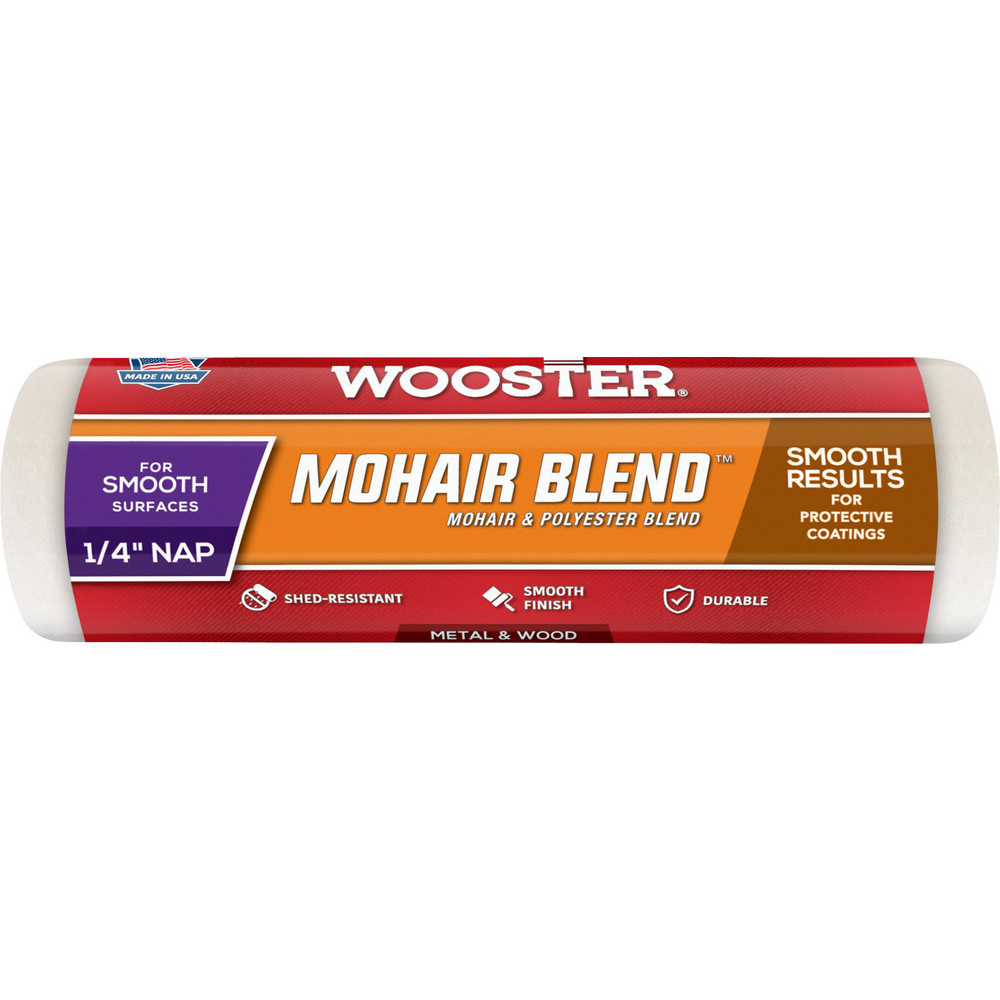 Wooster Brush Paint Roller Cover: 1/4" Nap, 7" Wide - R763-7