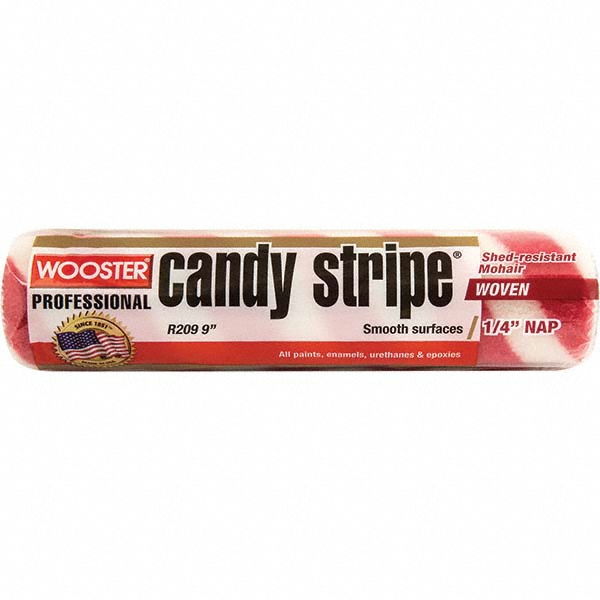 Wooster Brush Paint Roller Cover: 1/4" Nap, 9" Wide - R763-9