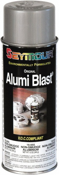 Krylon Metallic Spray Paint: Stainless Steel, Flat, 16 oz - K02400777