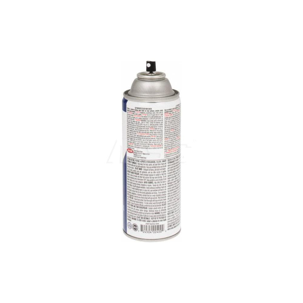 Krylon Metallic Spray Paint: Stainless Steel, Flat, 16 oz - K02400777