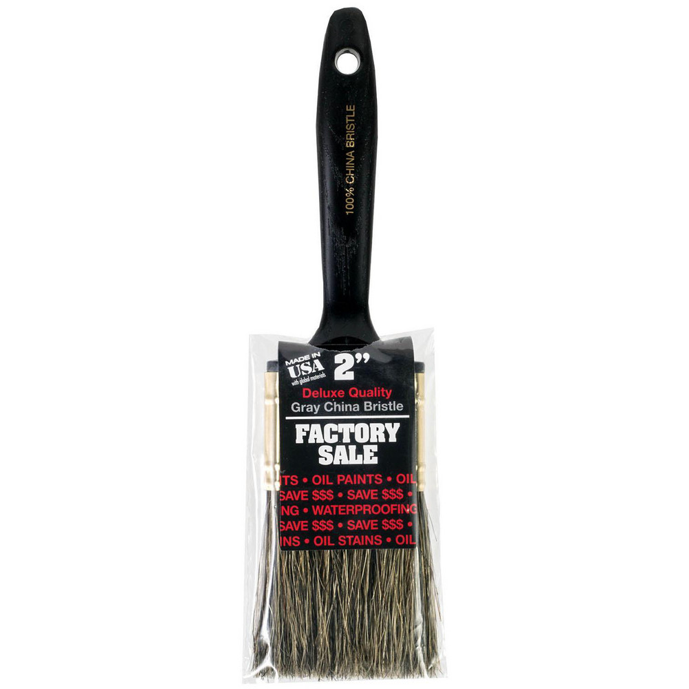 Wooster Brush Paint Brush: 4" Wide, Hog, Natural Bristle - Z1101-4