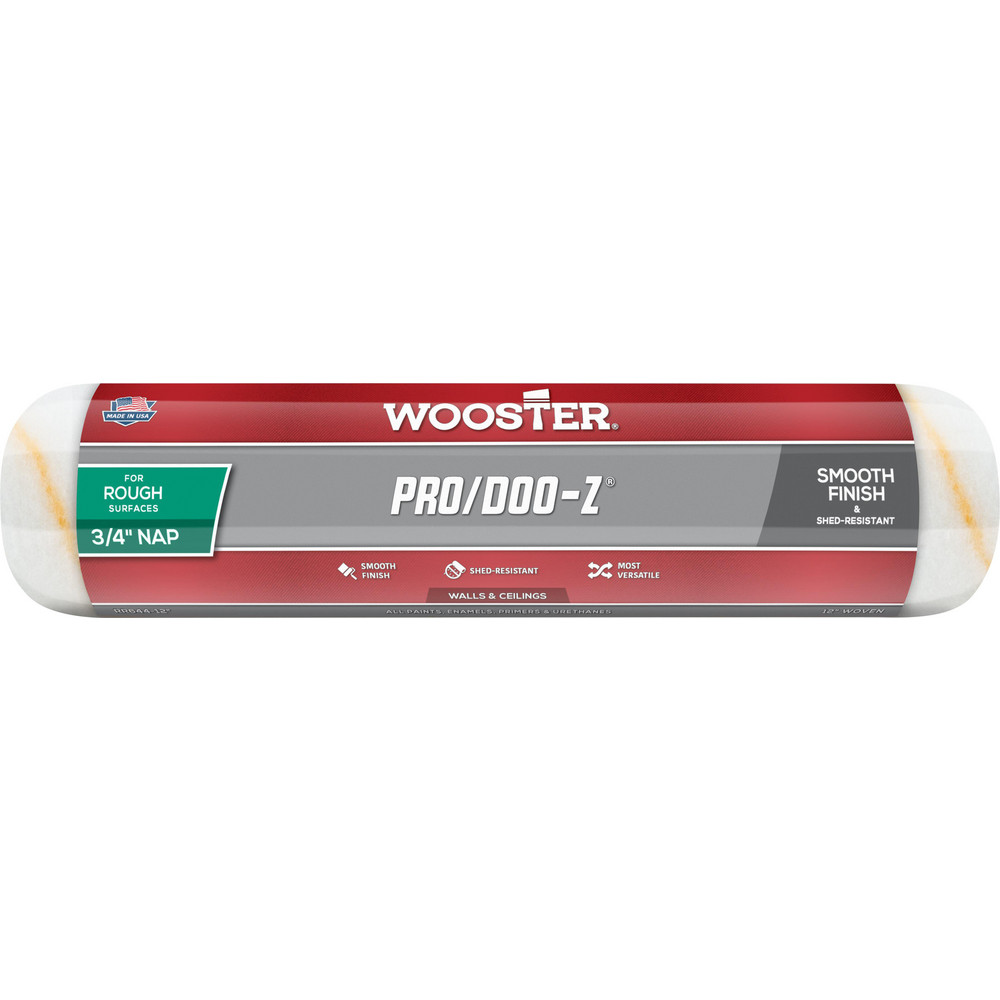 Wooster Brush Paint Roller Cover: 3/4" Nap, 12" Wide - RR644-12