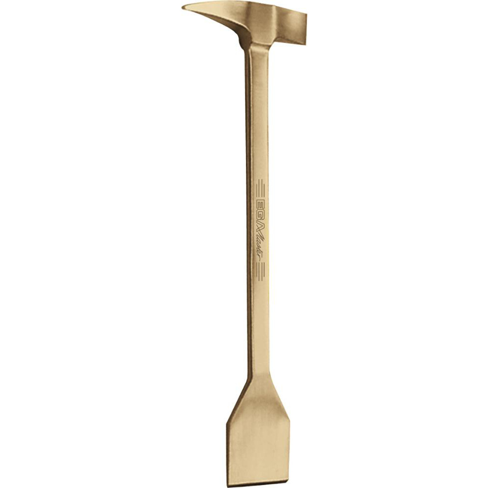 EGA Master Scraper: Aluminum Bronze, Non-Sparking Handle, 2-15/16" Blade Width - 73786
