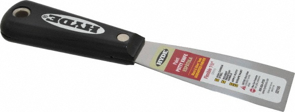 Hyde Tools Taping Knife: Carbon Steel, 4-1/2" Wide - 04701