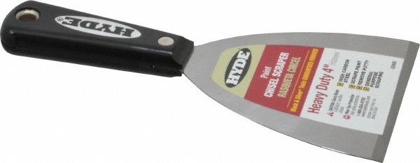 Hyde Tools Taping Knife: Carbon Steel, 4-1/2" Wide - 04701
