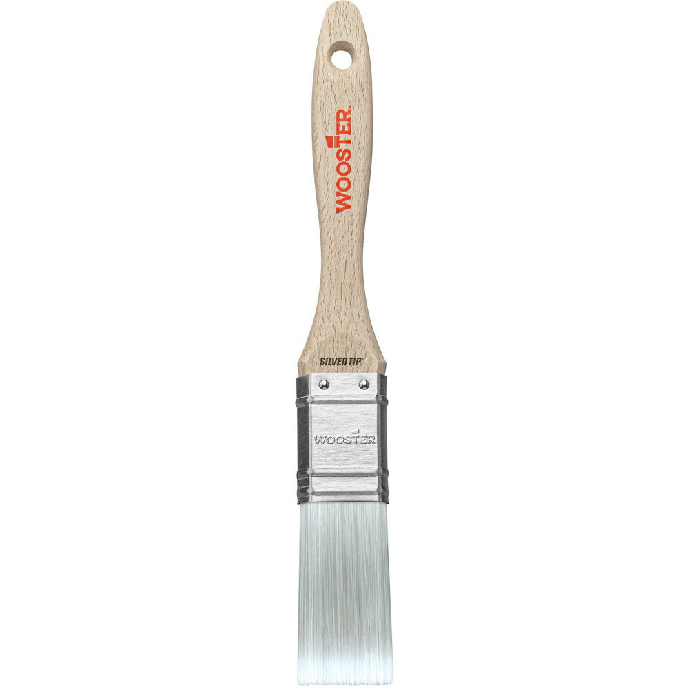 Wooster Brush Paint Brush: 1" Wide, Polyester & Synthetic, Synthetic Bristle - 5222-1