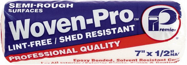 Wooster Brush Paint Roller Cover: 1/2" Nap, 7" Wide - R204-7