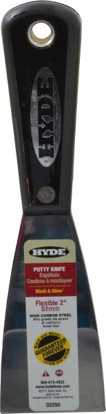 Hyde Tools Putty Knife: Carbon Steel, 3/4" Wide - 02205