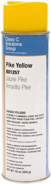 Made in USA Striping Spray Paint: Yellow - BD1257-1