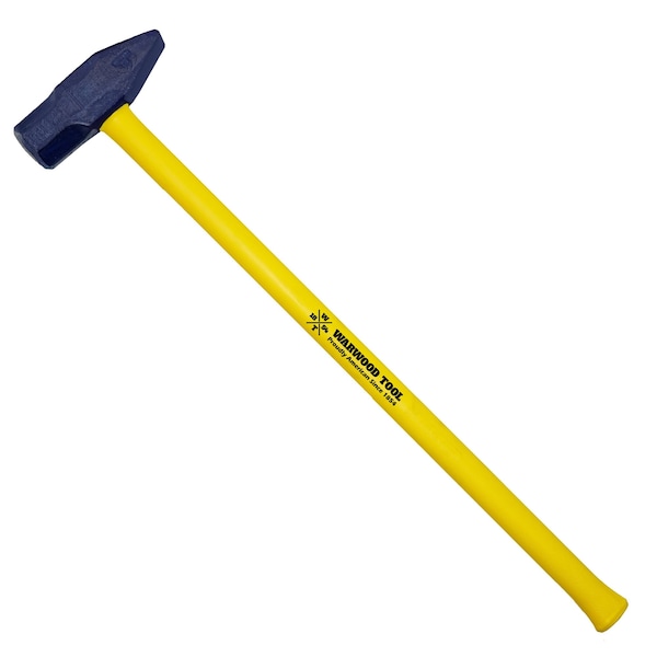 Warwood Tool 8 lb Cross Pein Sledge, 34 Fiberglass Handle - 13265
