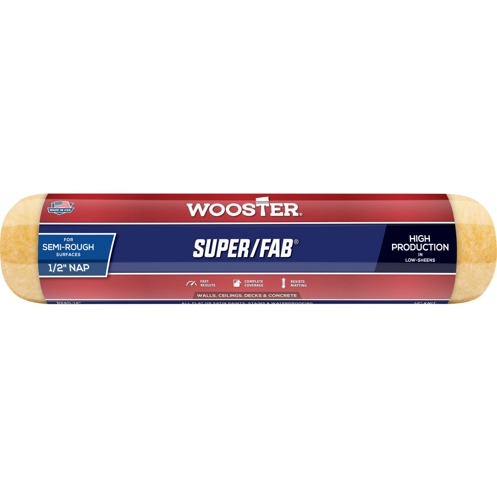 Wooster Brush Paint Roller Cover: 1" Nap, 9" Wide - R777-9