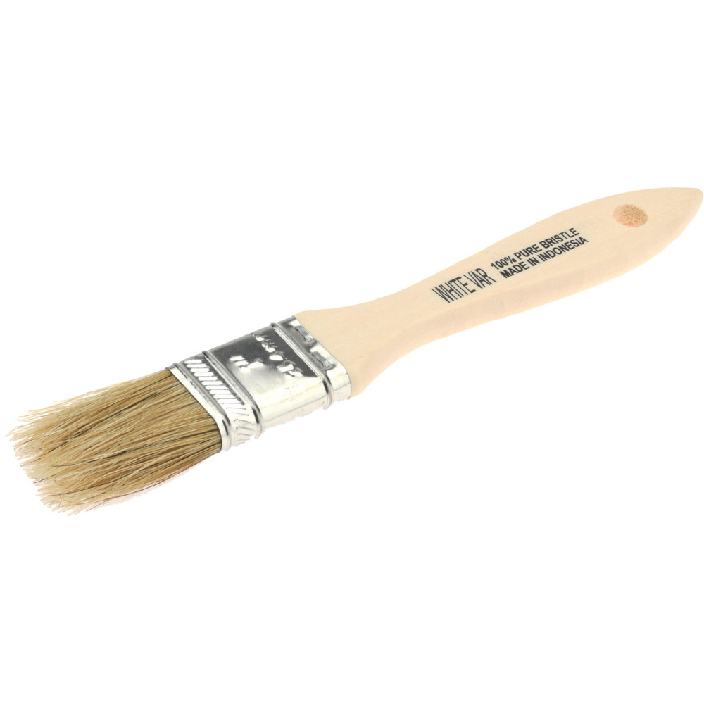 Premier Paint Roller Paint Brush: 1-1/2" Wide, White China, Synthetic Bristle - DWV15