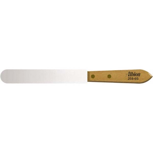Albion Engineering Spatula: Stainless Steel, 3/4" Wide - 258-4S