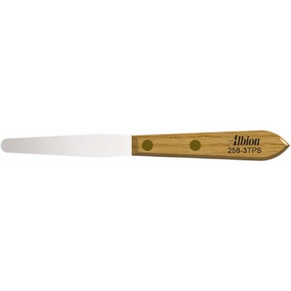 Albion Engineering Spatula: Stainless Steel, 3/4" Wide - 258-4S