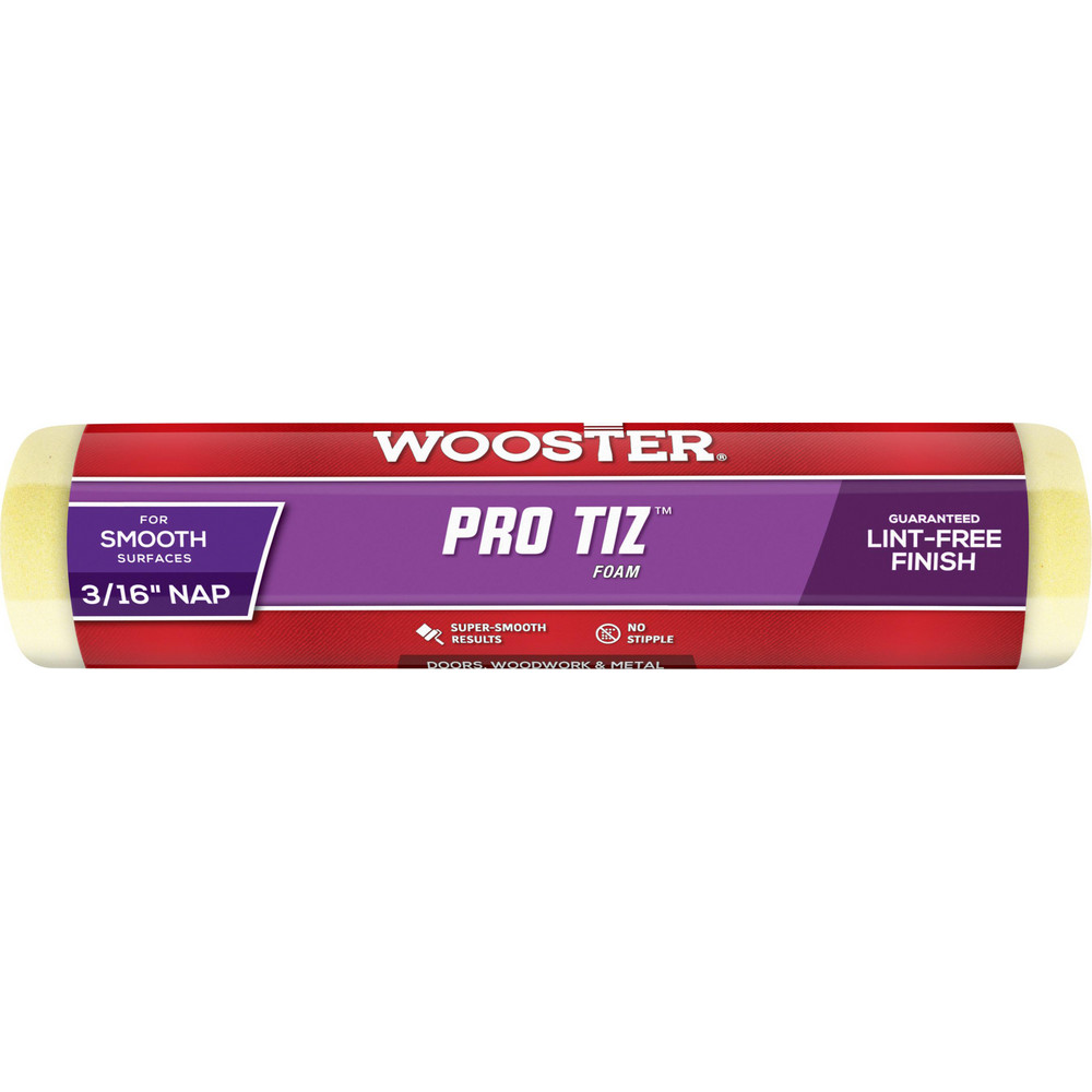 Wooster Brush Paint Roller Cover: 1/8" Nap, 3" Wide - R730-3
