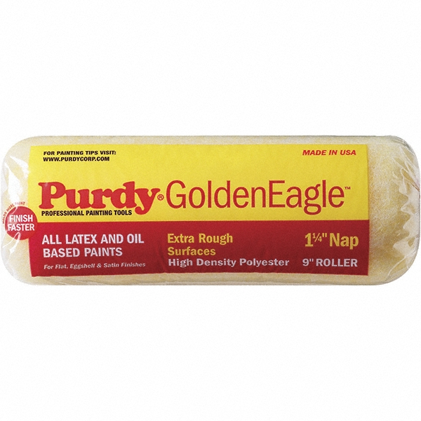 Purdy General Purpose Paint Roller Cover: 1-1/4" Nap, 9" Wide - 144608097