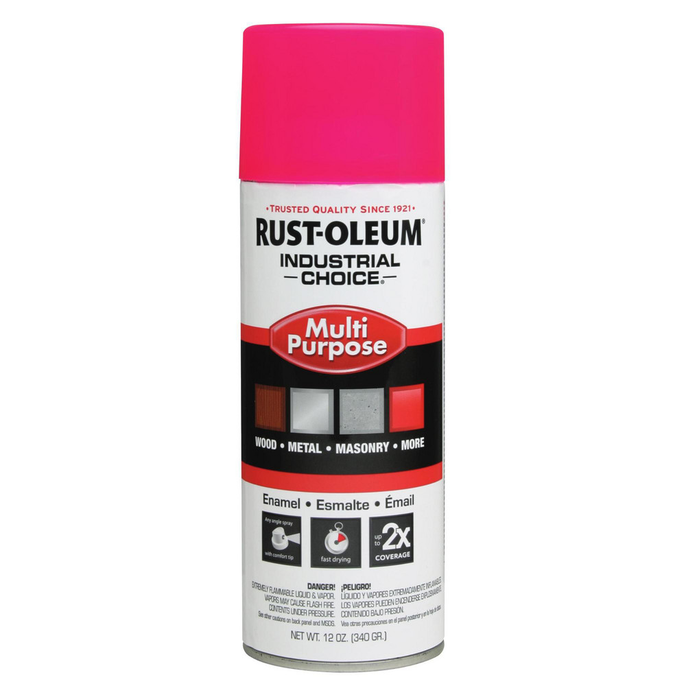 Krylon Acrylic Enamel Spray Paint: Hot Pink, Gloss, 12 oz - K02708007