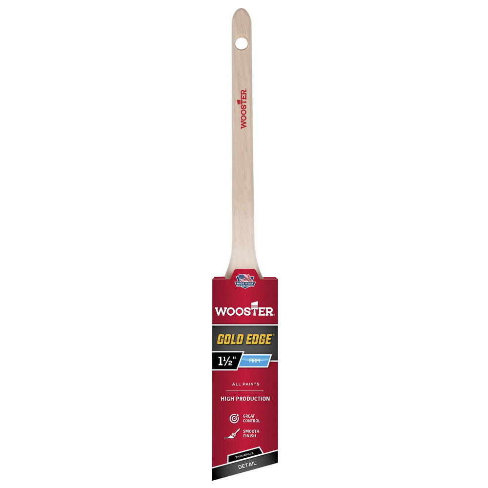 Wooster Brush Paint Brush: 1 1/2" Wide, Polyester - 5234-1 1/2