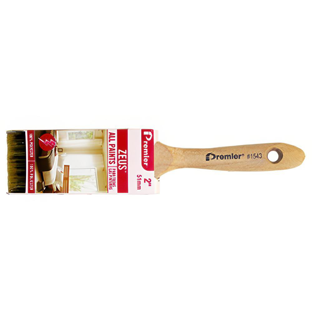 Premier Paint Roller Paint Brush: 3" Wide, China Bristle, Natural Bristle - 832-30