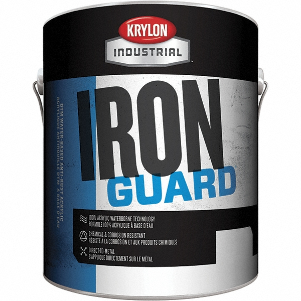 Krylon Protective Coating: 1 gal Can, Gloss Finish, Black - K11001131