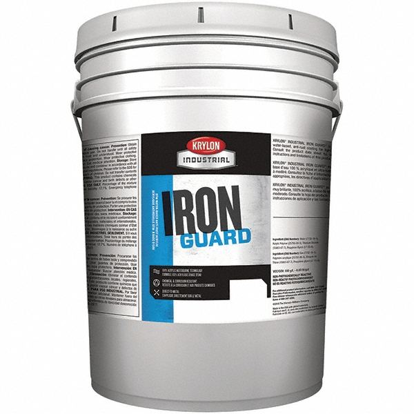 Krylon Acrylic Enamel Paint: 5 gal, Gloss Finish, White - K11004045