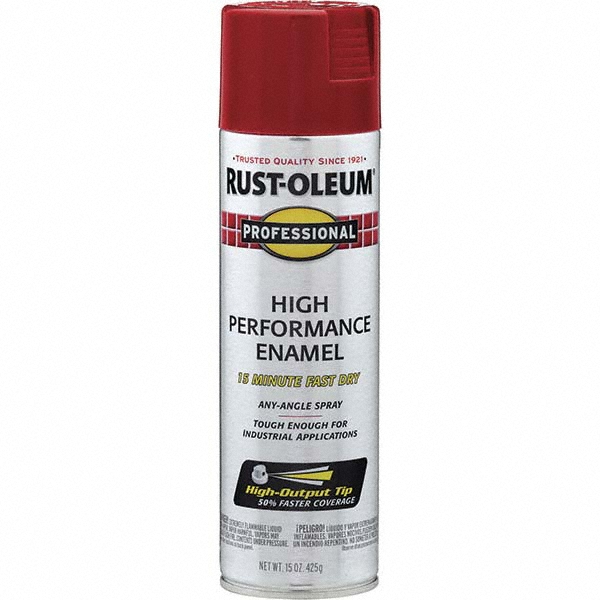 Rust-Oleum Rustproof Enamel Spray Paint: Almond, Gloss, 15 oz - 7570838