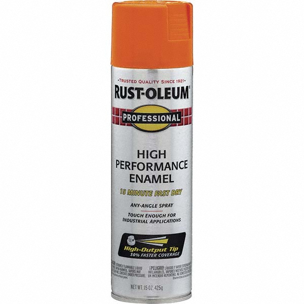 Rust-Oleum Rustproof Enamel Spray Paint: Almond, Gloss, 15 oz - 7570838