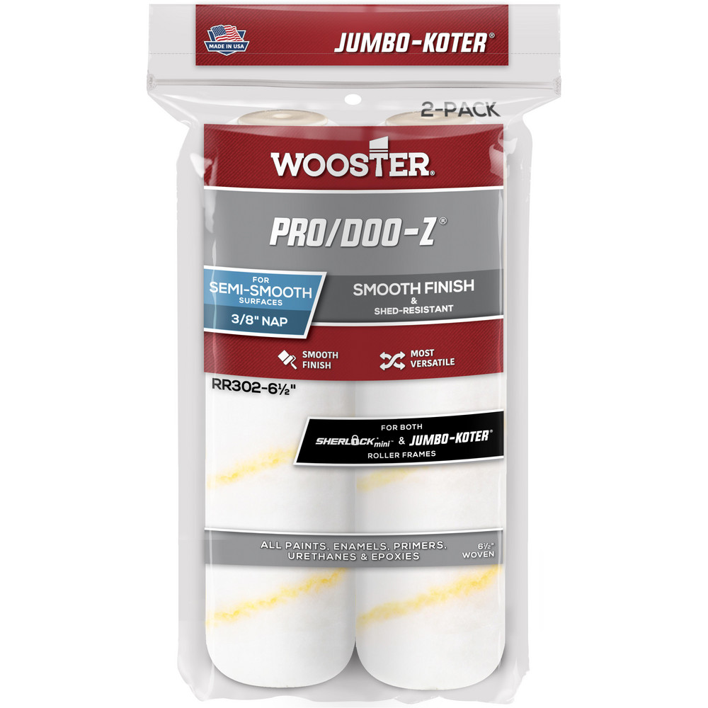 Wooster Brush Mini Paint Roller Cover: 1/2" Nap - RR305-6-1/2
