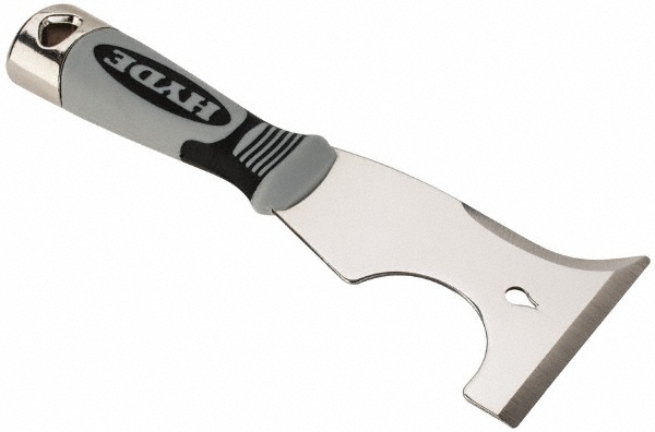 Hyde Tools 10-In-1 Tool: Stainless Steel, 2-1/2" Wide - 06920