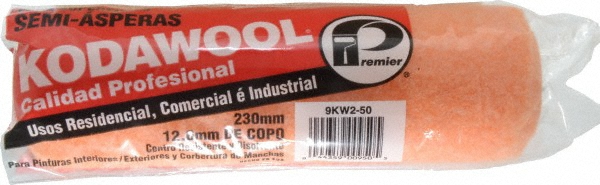SEYMOUR-MIDWEST Phenolic Paint Roller Cover: 1/2" Nap, 18" Wide - 48019