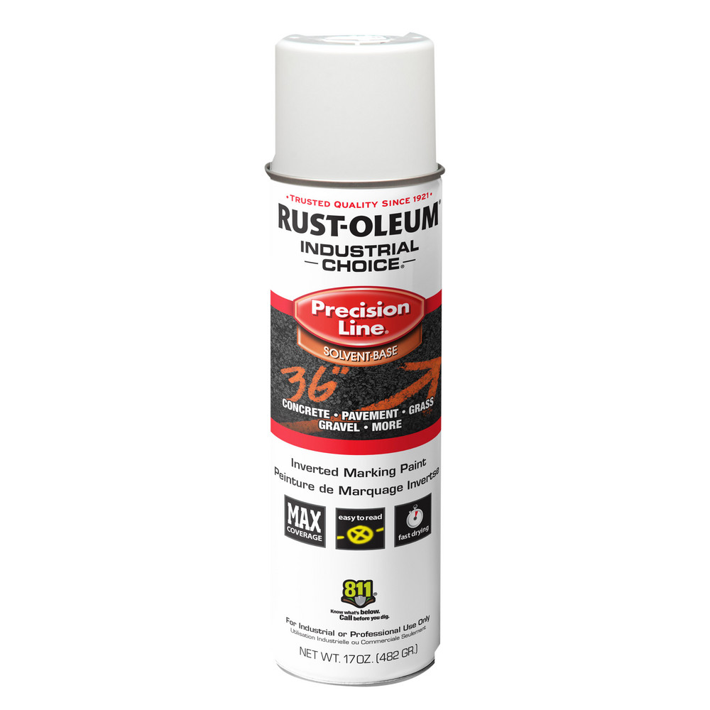 Rust-Oleum Alkyd Enamel Paint: 1 gal, Gloss Finish, White - 255614
