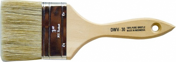 Premier Paint Roller Paint Brush: 3" Wide, Polyester, Synthetic Bristle - FHR00140