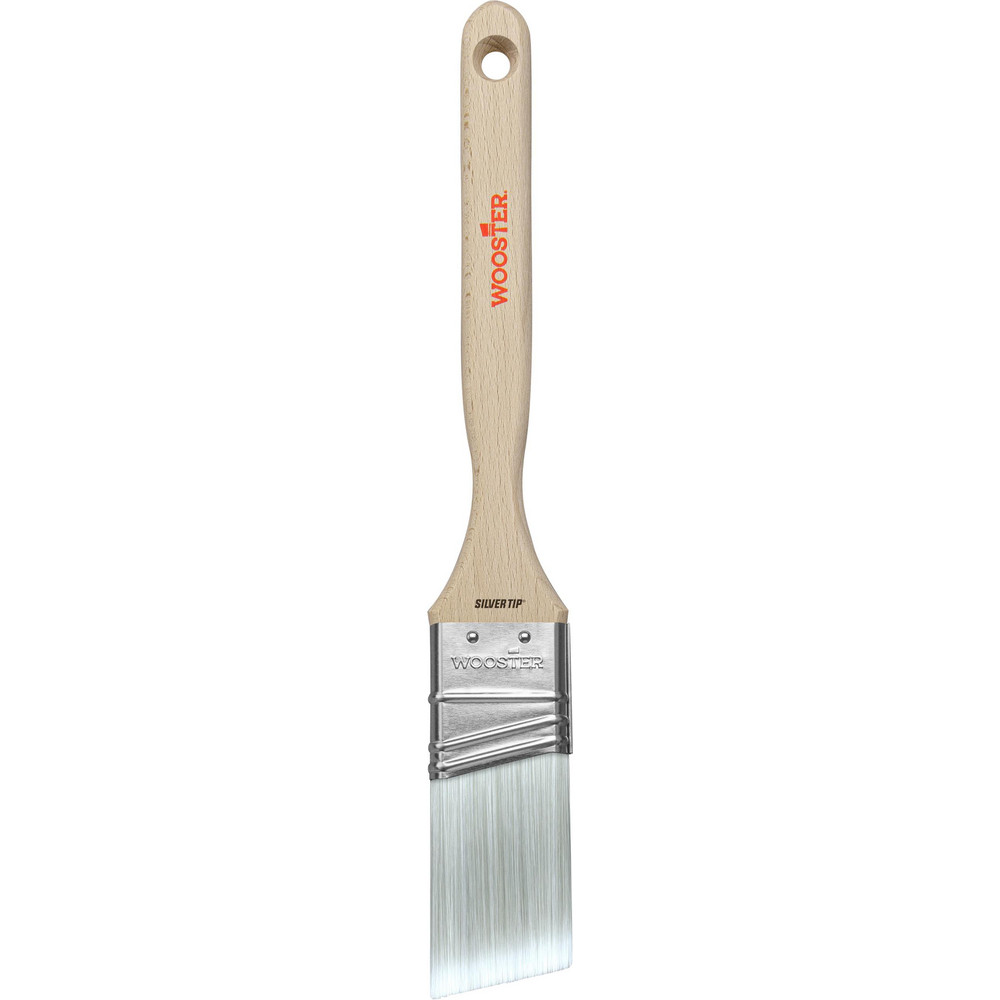 Wooster Brush Paint Brush: 1-1/2" Wide, Synthetic, Synthetic Bristle - 5221-1 1/2