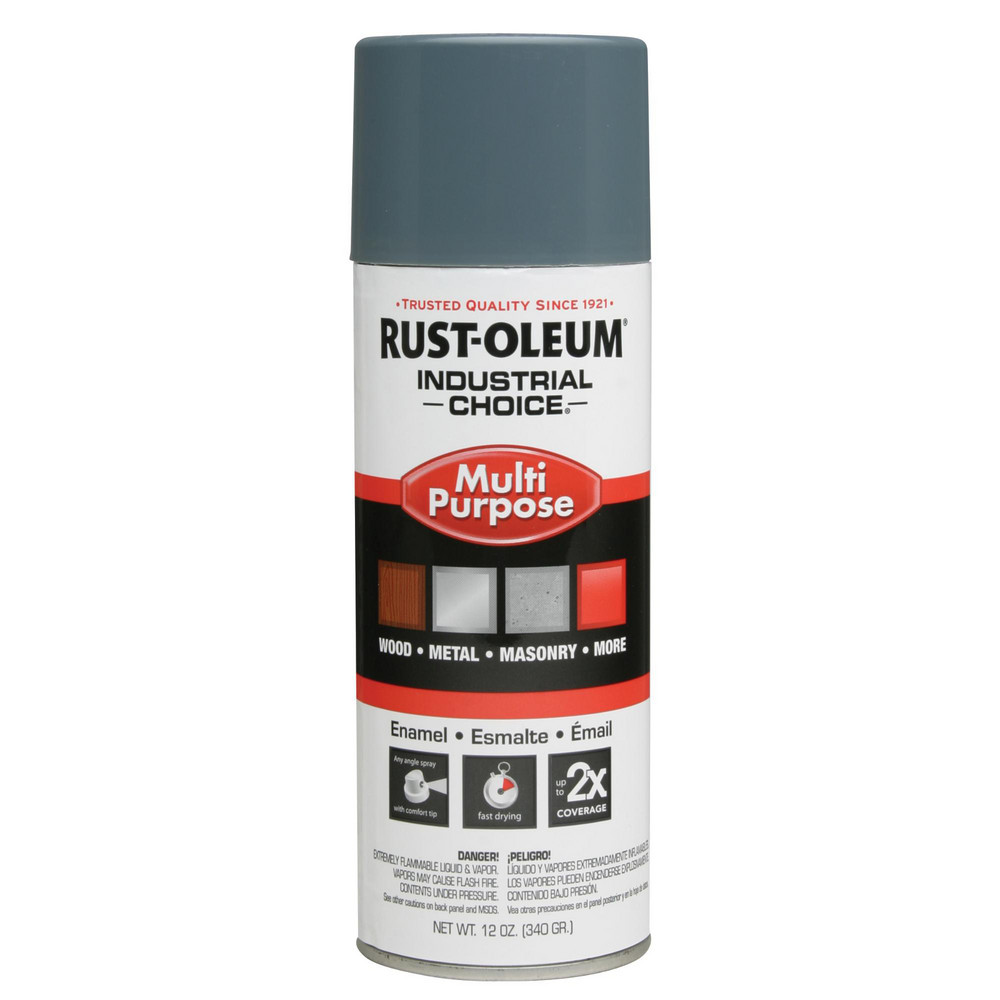 Rust-Oleum Enamel Spray Paint: Stainless Steel, Gloss, 14 oz - V2119838