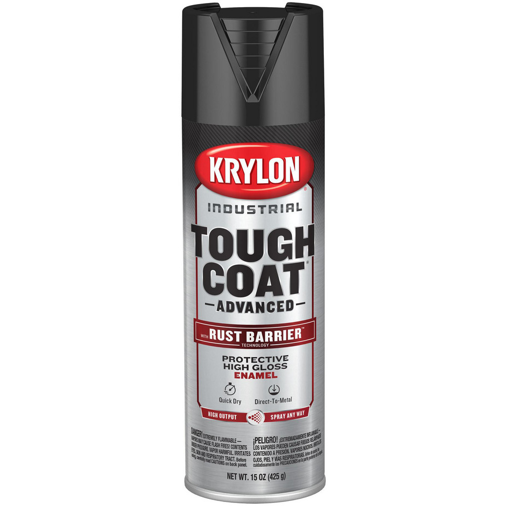 Krylon Spray Paint: Metallic, Gloss, 15 oz Net Fill, Rust-Preventive Acrylic Alkyd Enamel - K00159008