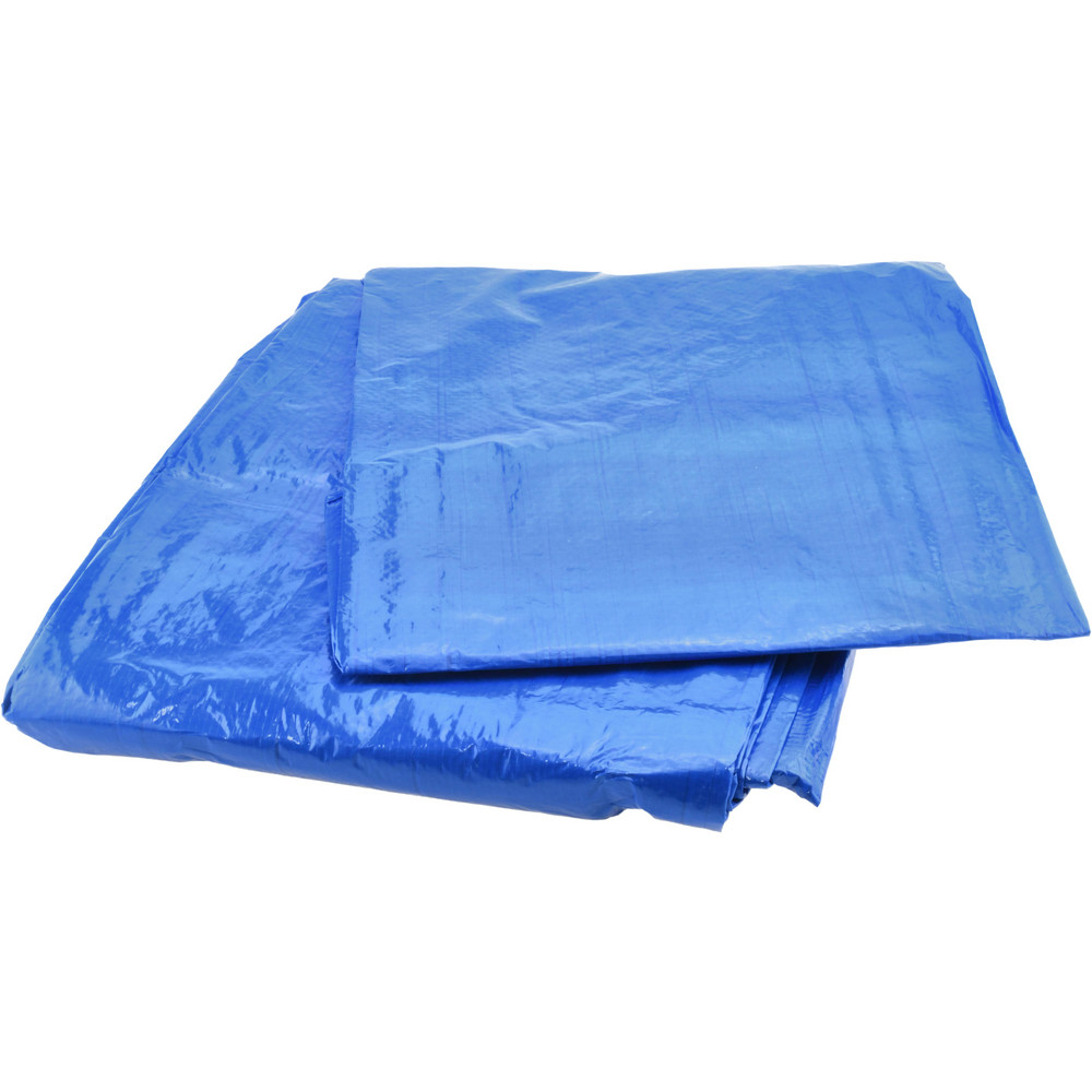 Buyers Products Tarp/Dust Cover: Black, Polyester & Vinyl, 24' Long x 12' Wide, 9 to 10 mil - 3016006